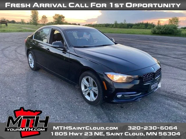 Used 2017 Black BMW 330i xDrive image 2
