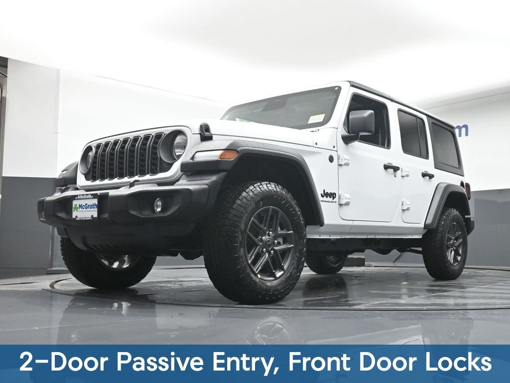 New 2026 Bright White Clearcoat Jeep Sport S image 8