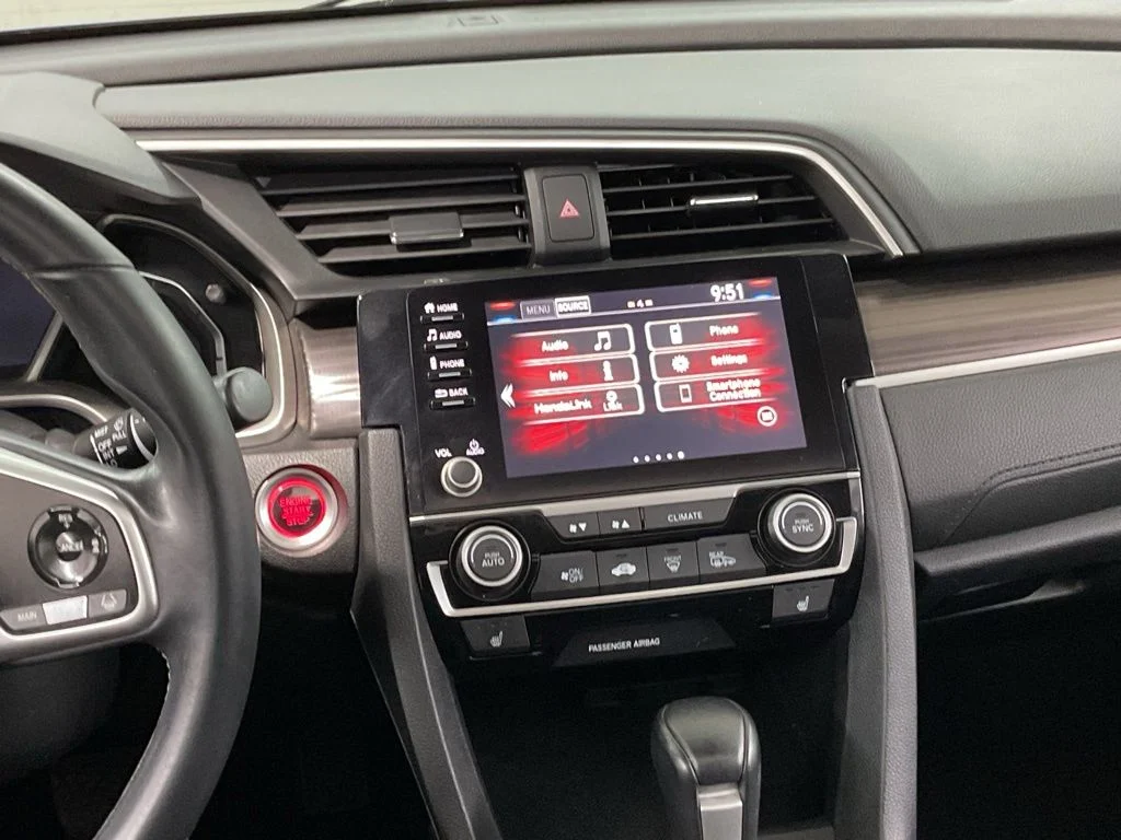 Certified Used 2019 Aegean Blue Metallic Honda EX image 13