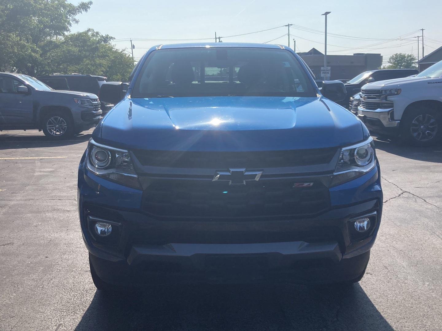 Used 2022 Bright Blue Metallic Chevrolet 4WD Z71 image 2