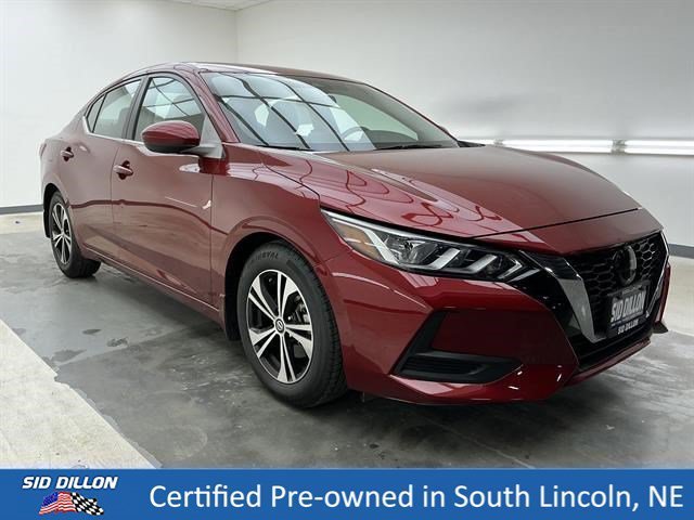 Used 2021 Scarlet Ember Tintcoat Nissan SV image 3