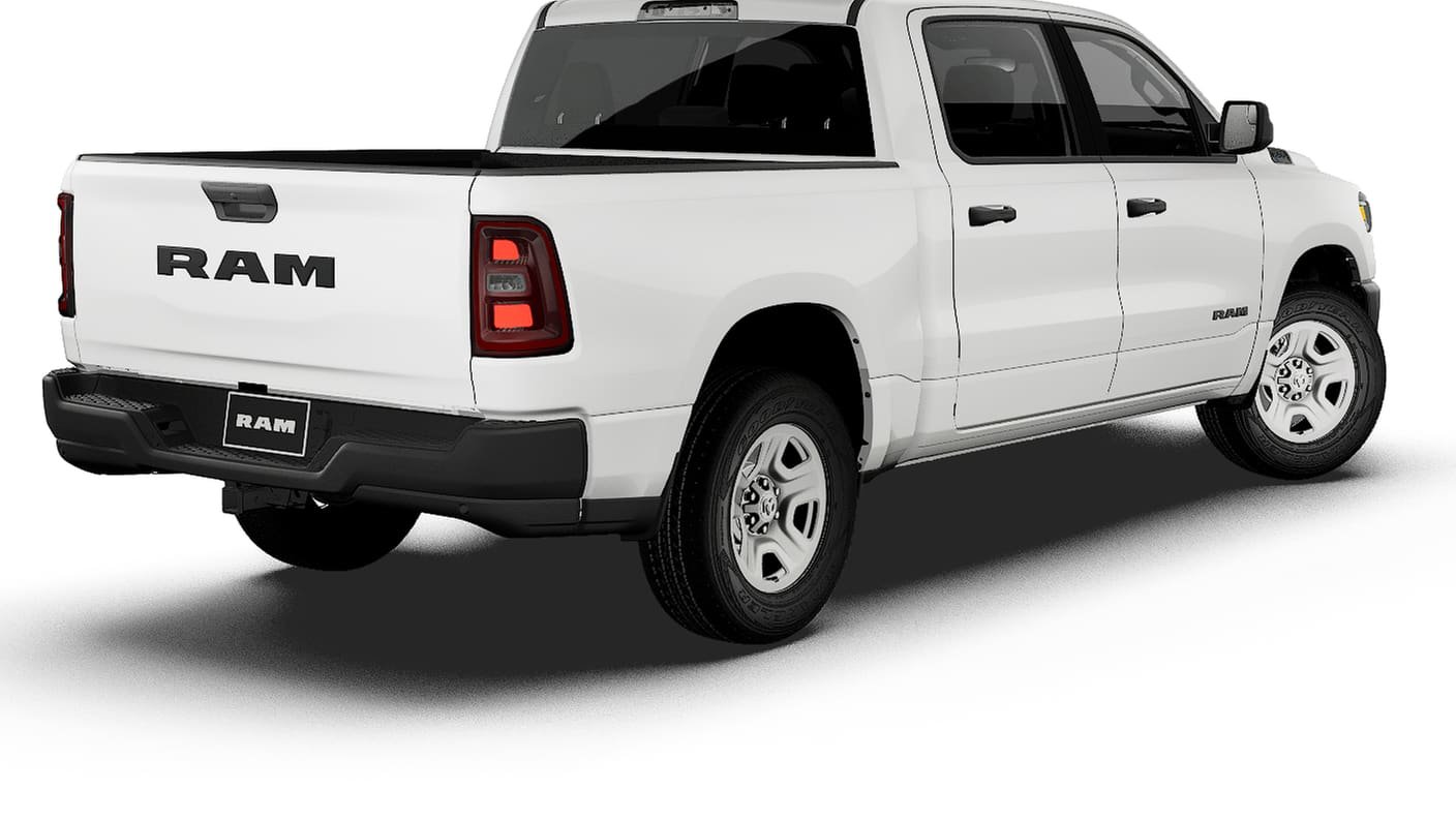 New 2027 Bright White Clear-Coat Exterior Paint RAM Tradesman image 2