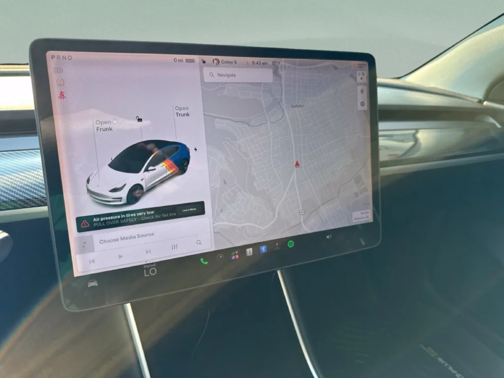 Used 2018 Obsidian Black Metallic Tesla Long Range image 14