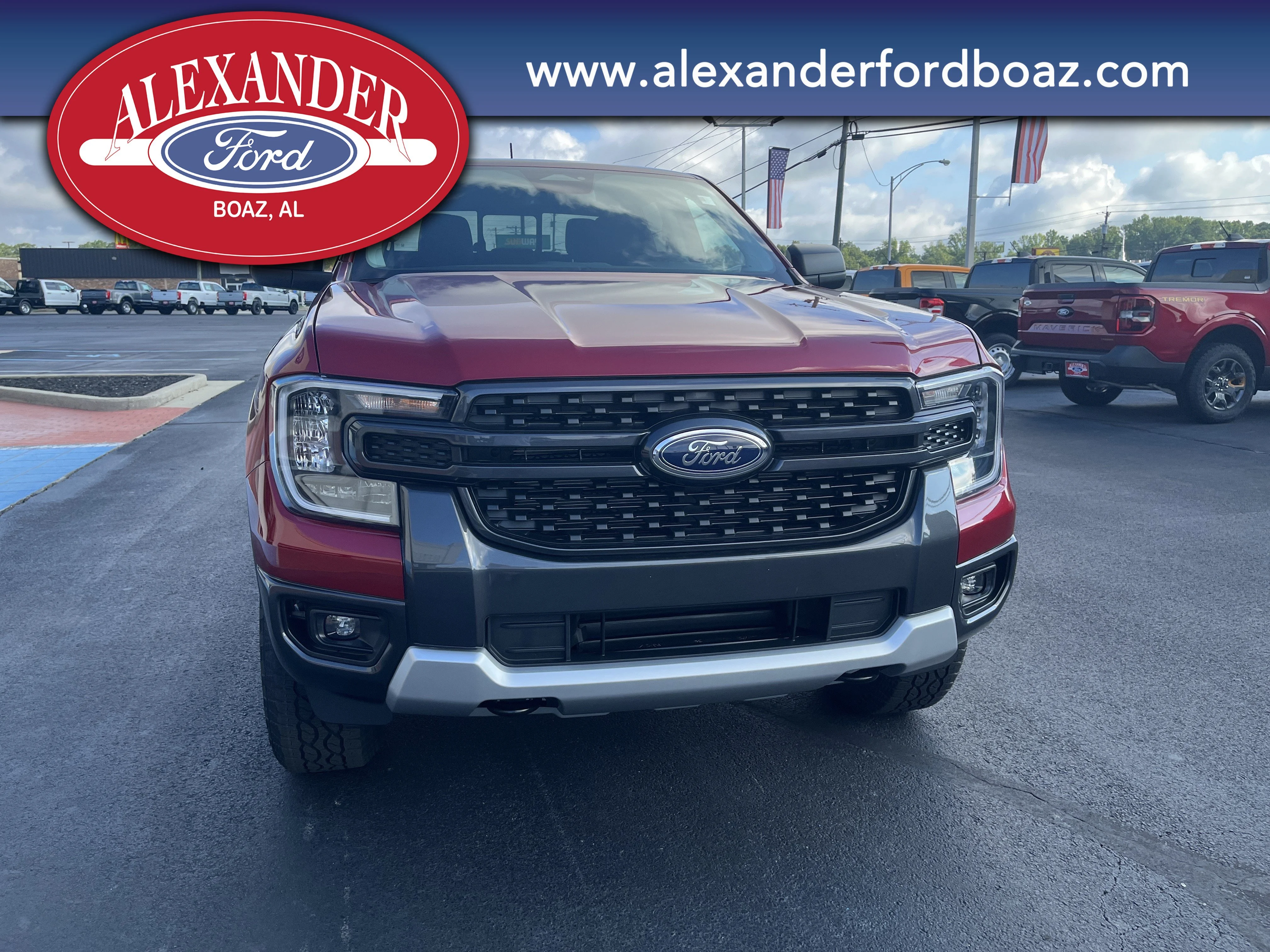 New 2026 Ruby Red Metallic Tinted Clearcoat Ford XLT image 5