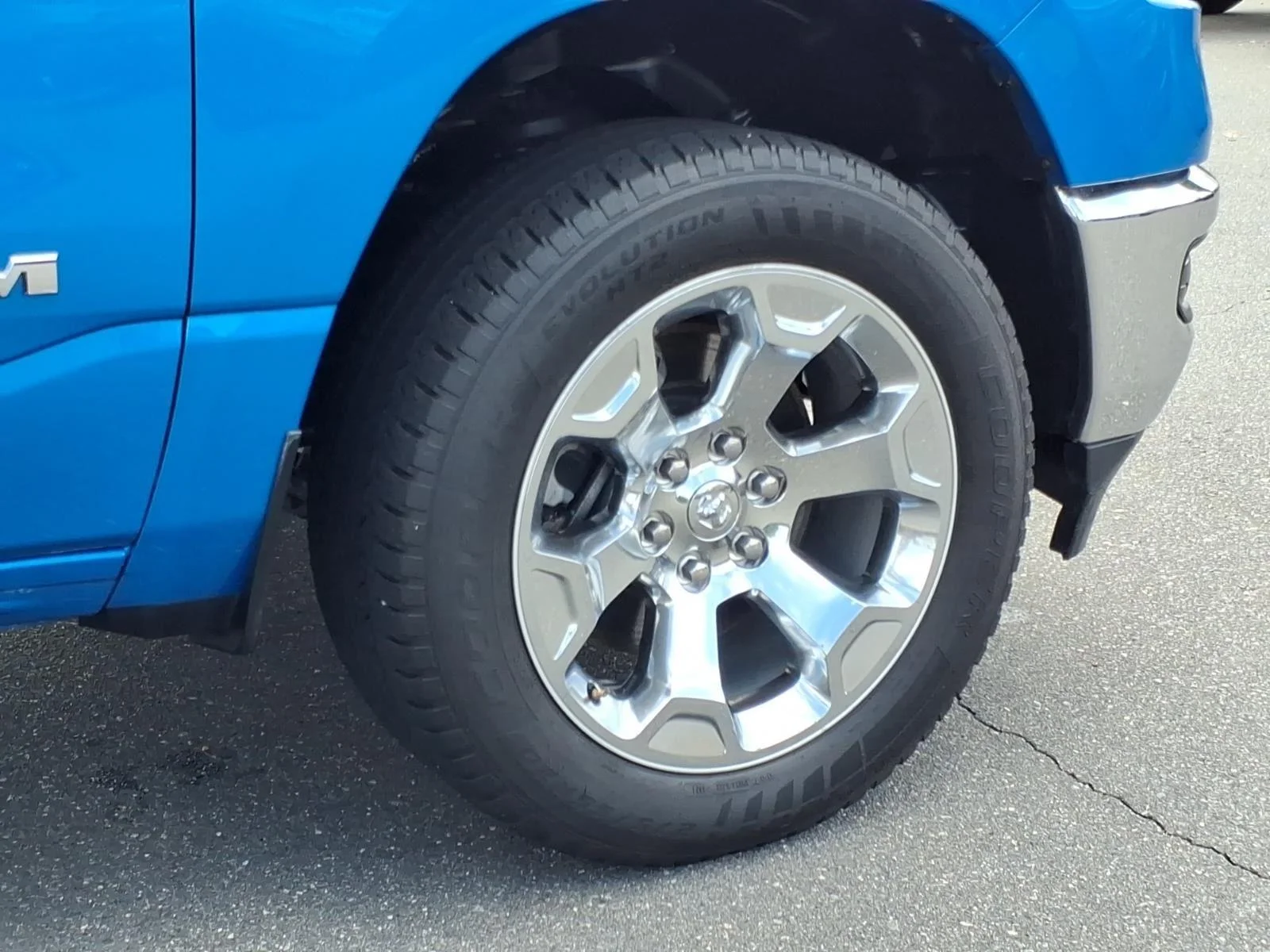 Used 2022 Hydro Blue Pearlcoat Ram Big Horn image 11