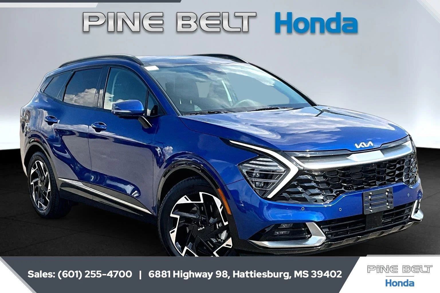 Used 2025 Sapphire Blue Kia SX-Prestige image 1