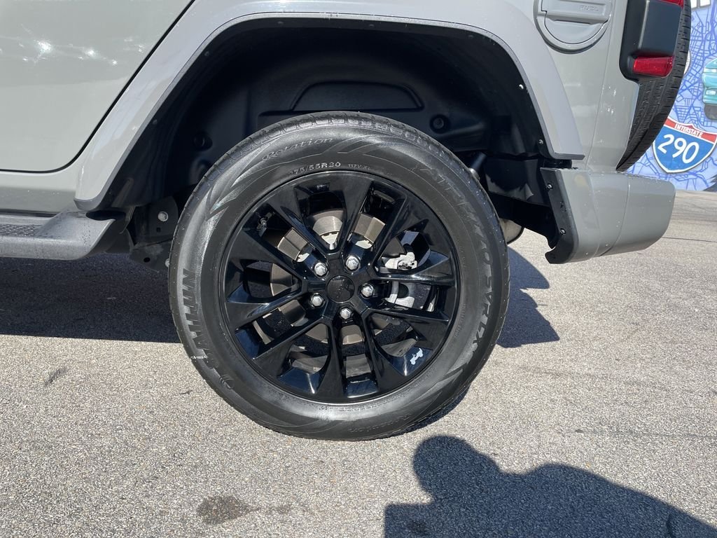 Certified Used 2022 Gray Jeep Unlimited Sahara High Altitude image 10