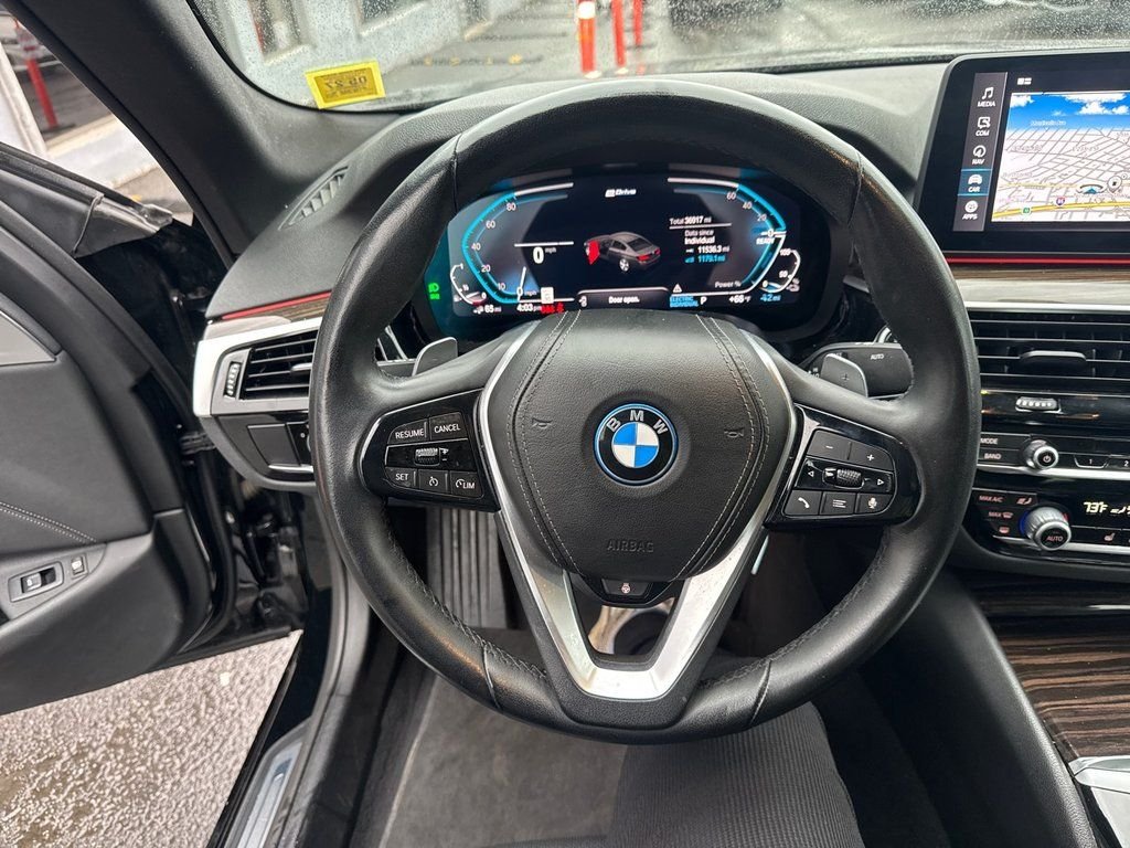 Used 2023 Black BMW 530e iPerformance image 38