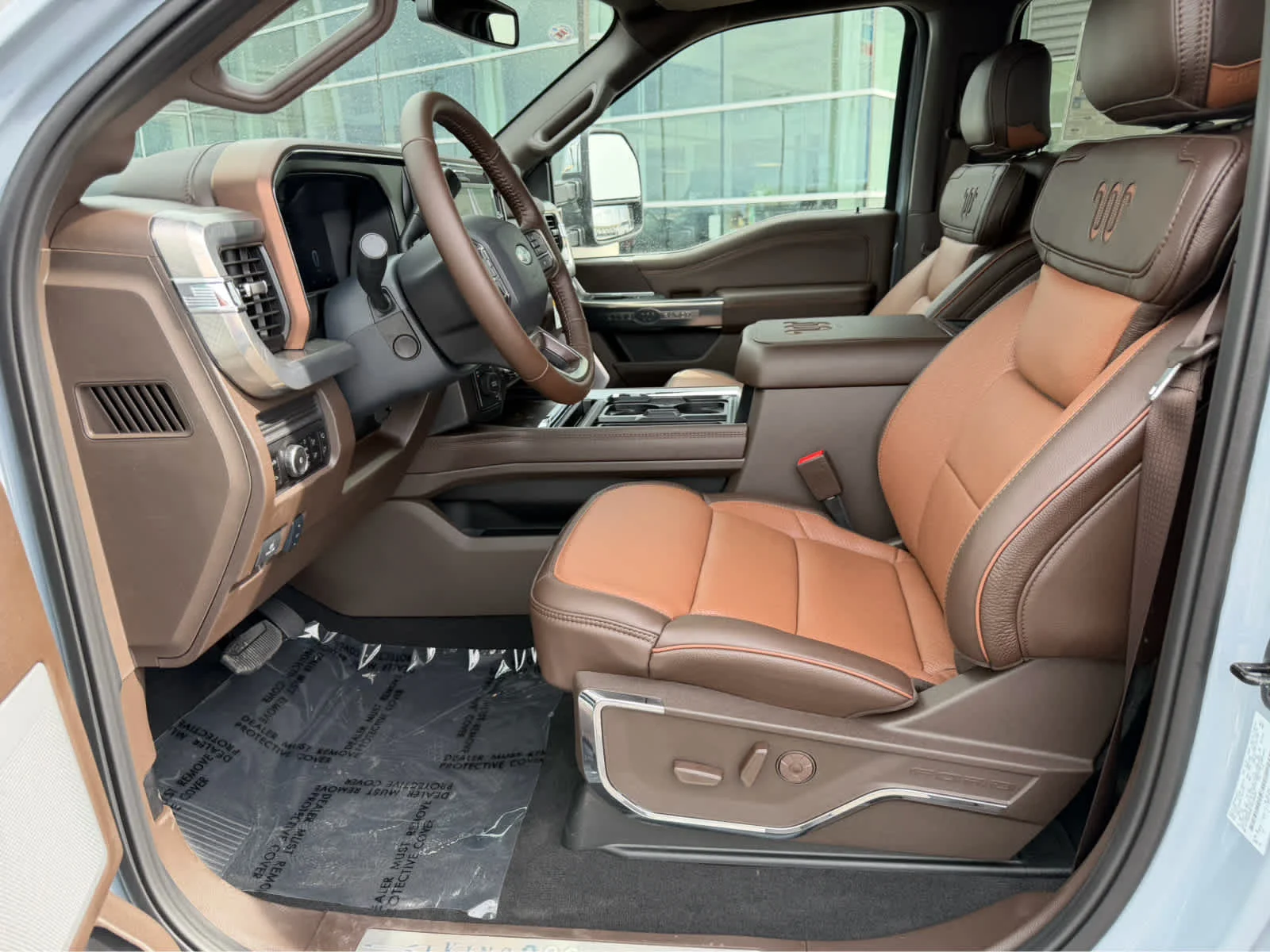 New 2026 Glacier Gray Metallic Tri-Coat Ford F-350® King Ranch® image 29