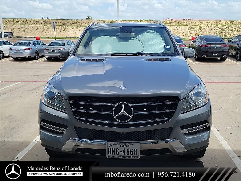 Used 2015 Palladium Silver Metallic Mercedes-Benz ML 350 image 1