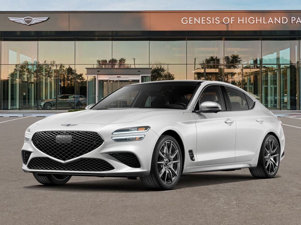 White 2026 Genesis G70 2.5T Prestige AWD Sedan All-Wheel Drive