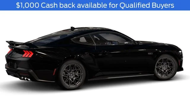 New 2026 Shadow Black Ford GT Premium Fastback image 2