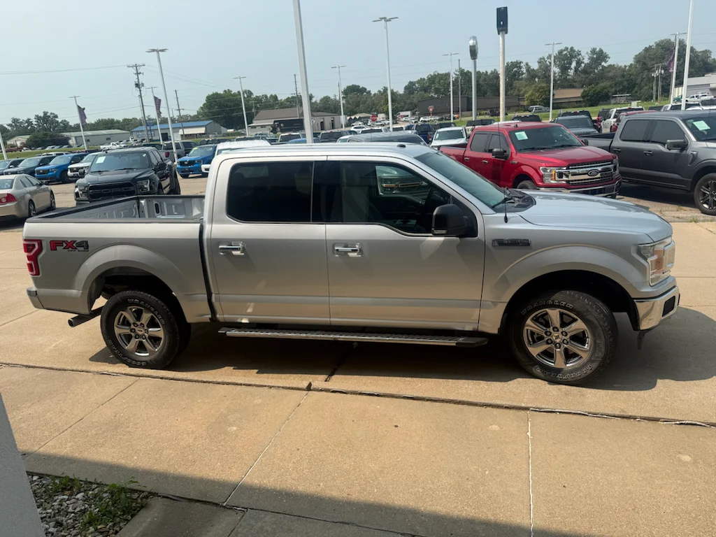 Used 2018 Ingot Silver Metallic Ford XLT image 8