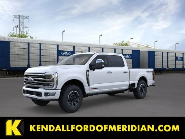 New 2026 Star White Metallic Tri-Coat Ford Platinum image 1