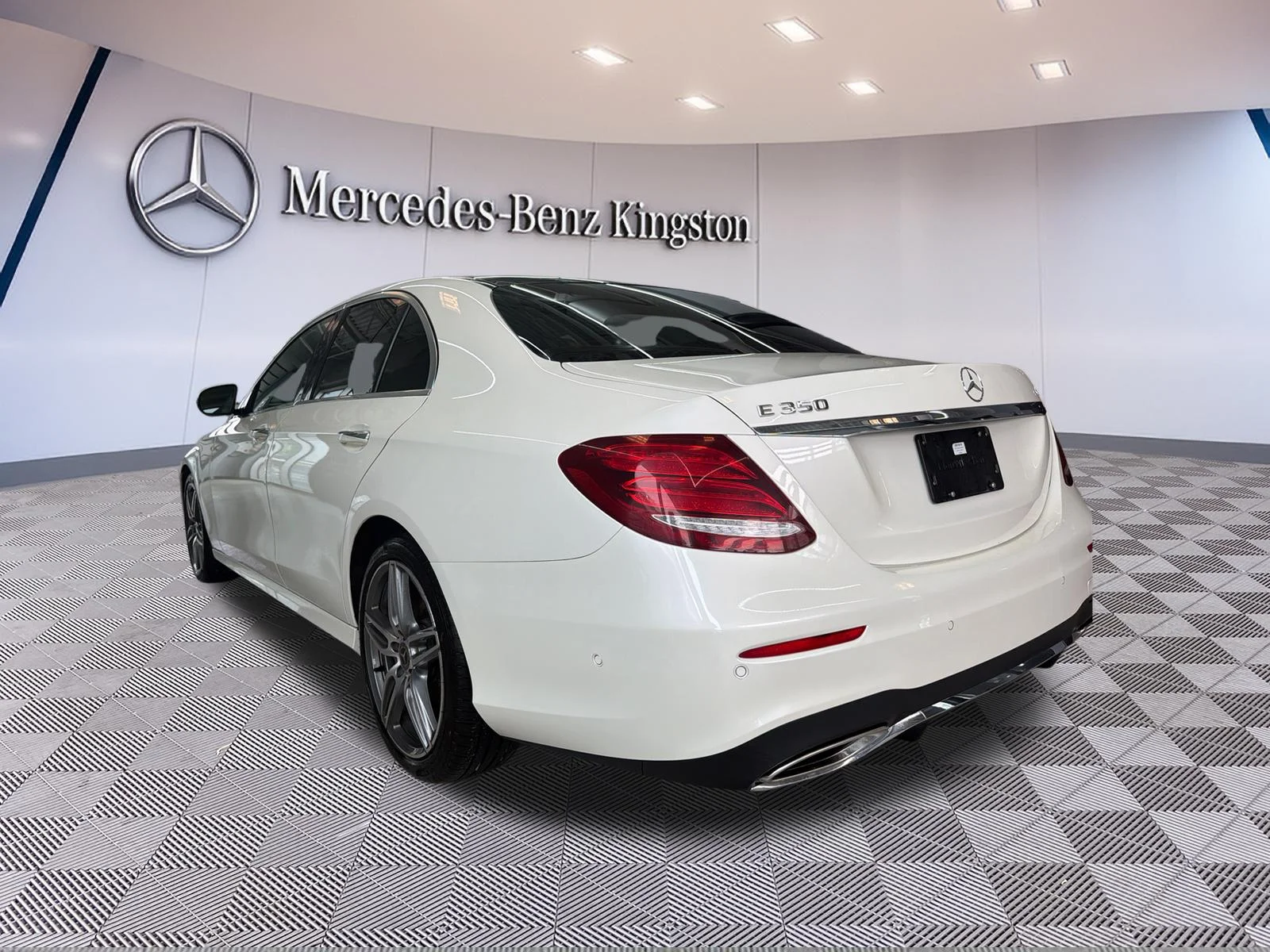 Used 2020 White Mercedes-Benz E 350 4MATIC Sedan image 8