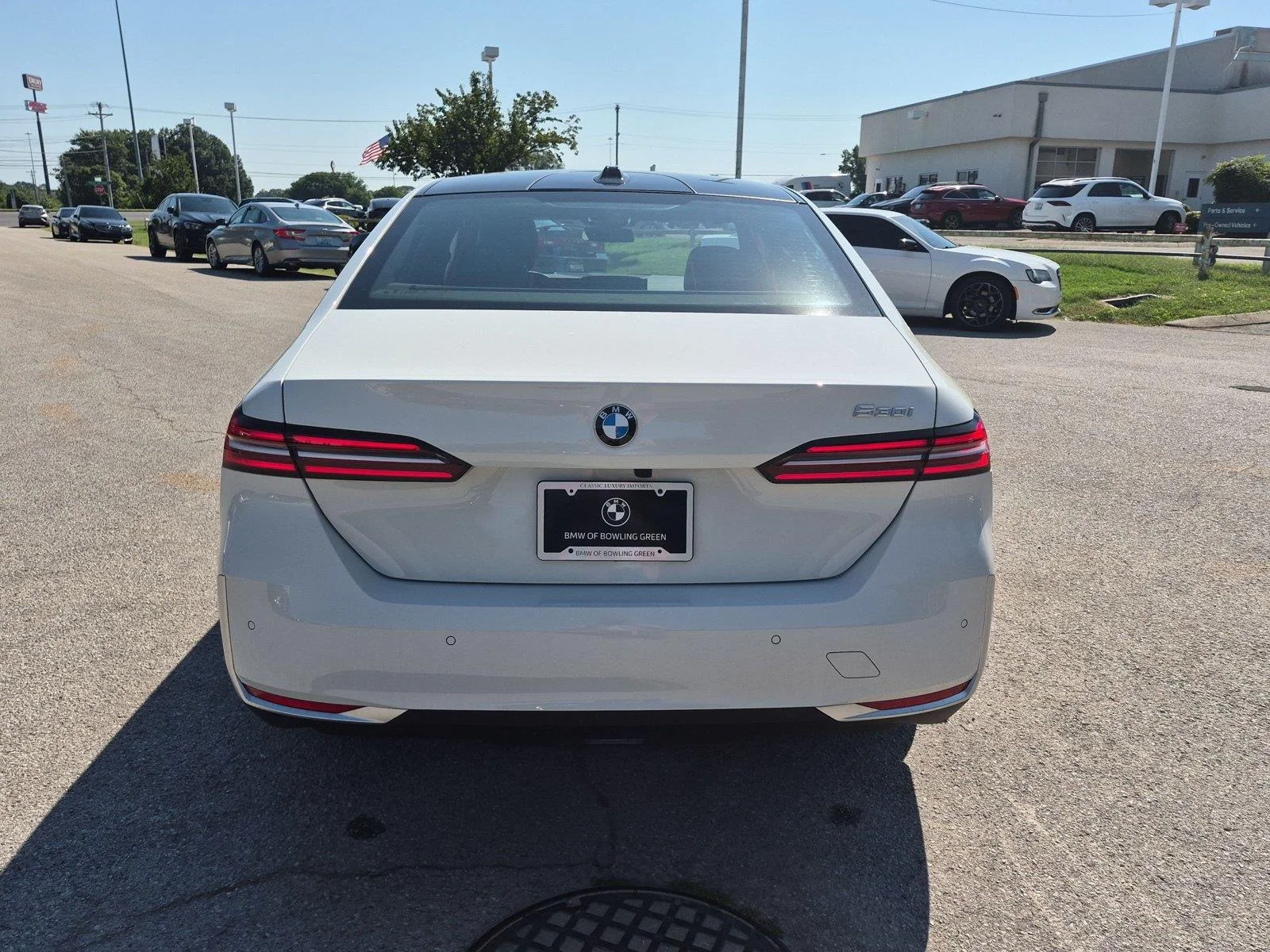 Used 2026 WHITE BMW 530i image 4