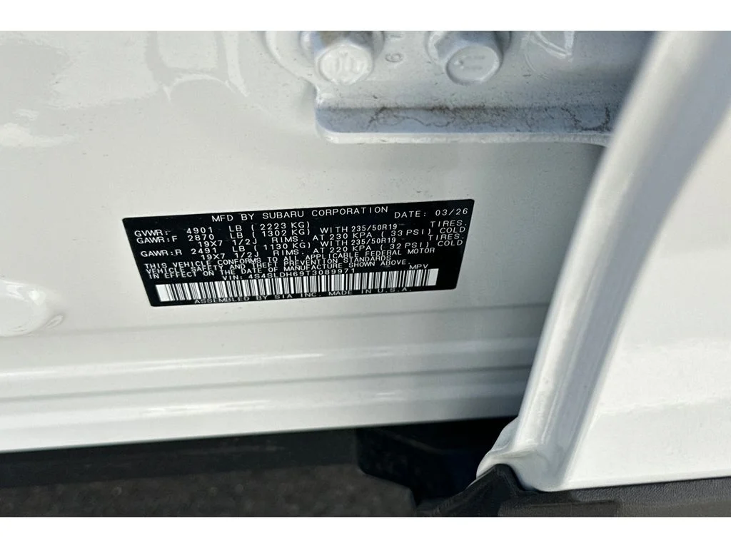 New 2026 CRYSTAL WHITE PEARL Subaru Sport image 26