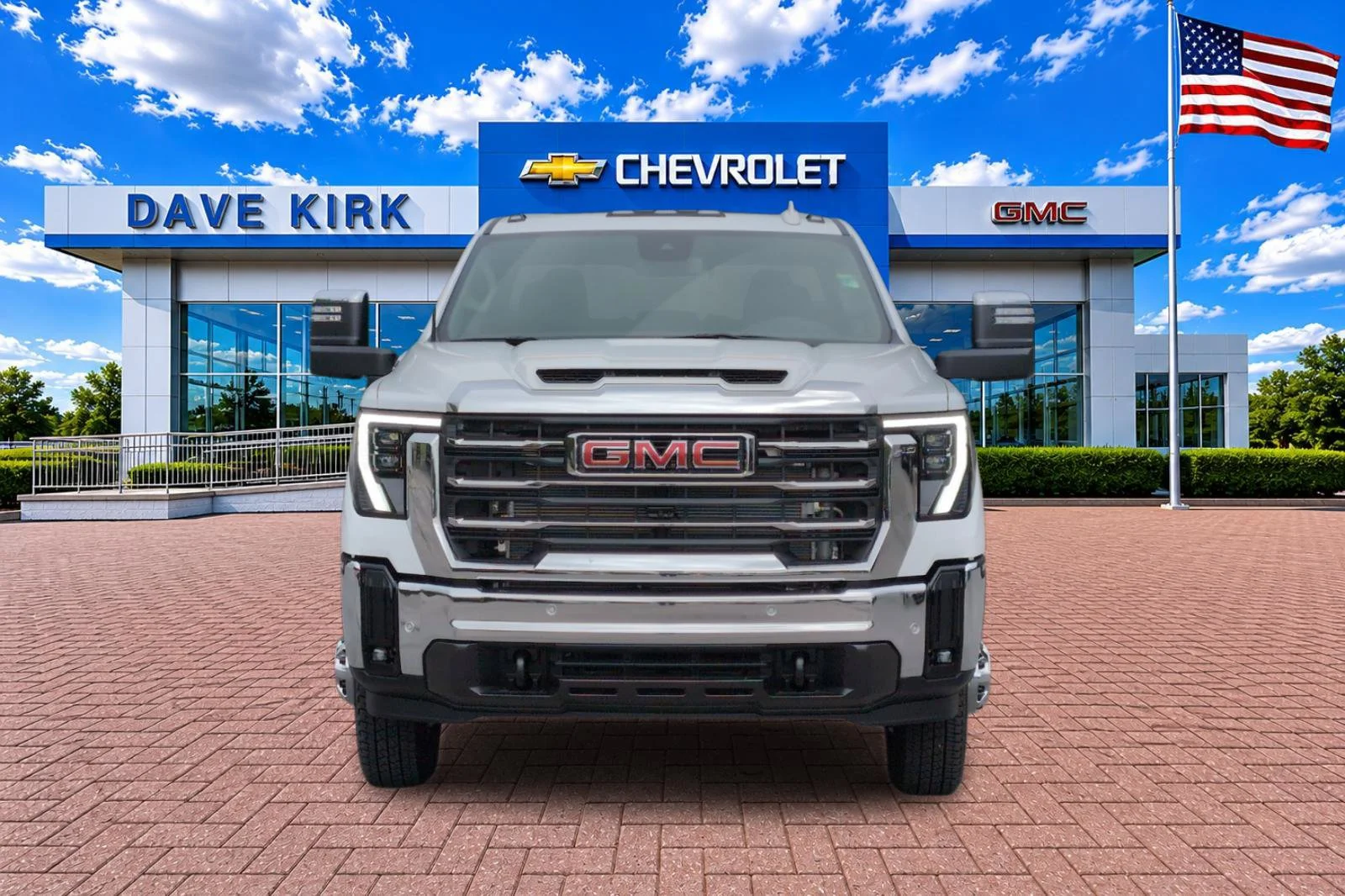 New 2026 Summit White GMC SLT DRW image 8