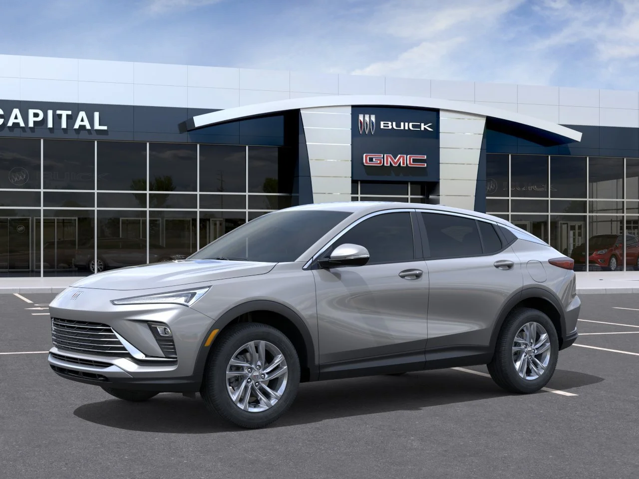 New 2026 Moonstone Grey Metallic Buick Preferred image 3