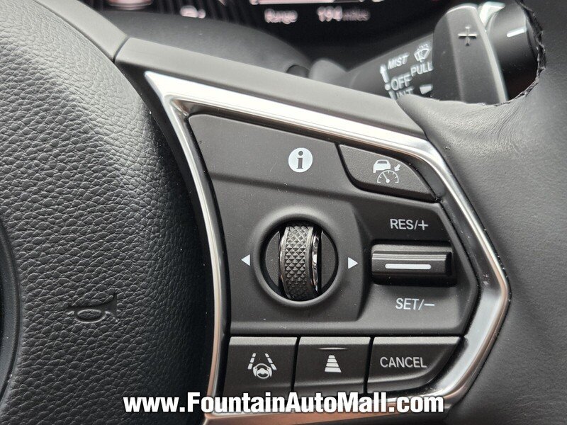 Used 2024 Liquid Carbon Metallic Acura SH-AWD image 22