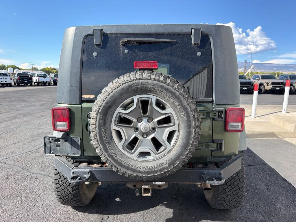Used 2008 Jeep Green Clearcoat Metallic Jeep Unlimited Rubicon image 5