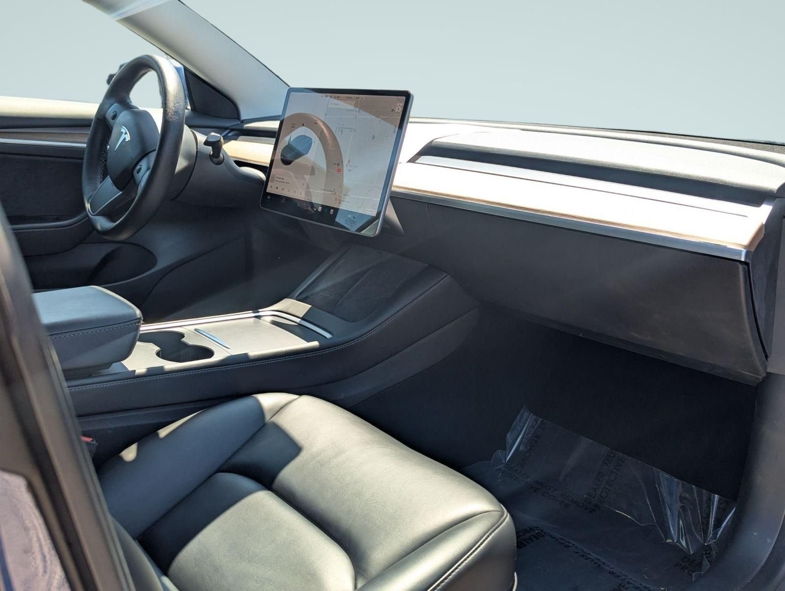 Used 2021 Blue Tesla Performance image 22