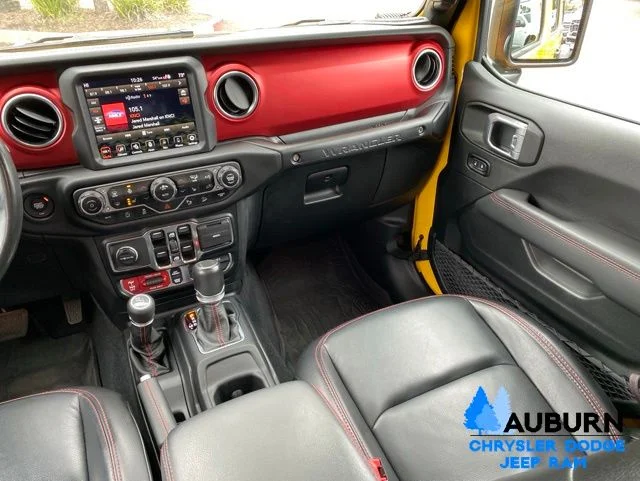 Used 2021 Yellow Jeep Unlimited Rubicon image 28