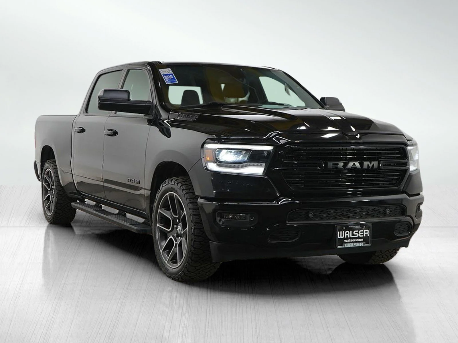Used 2020 Diamond Black Crystal Pearlcoat Ram Rebel image 7