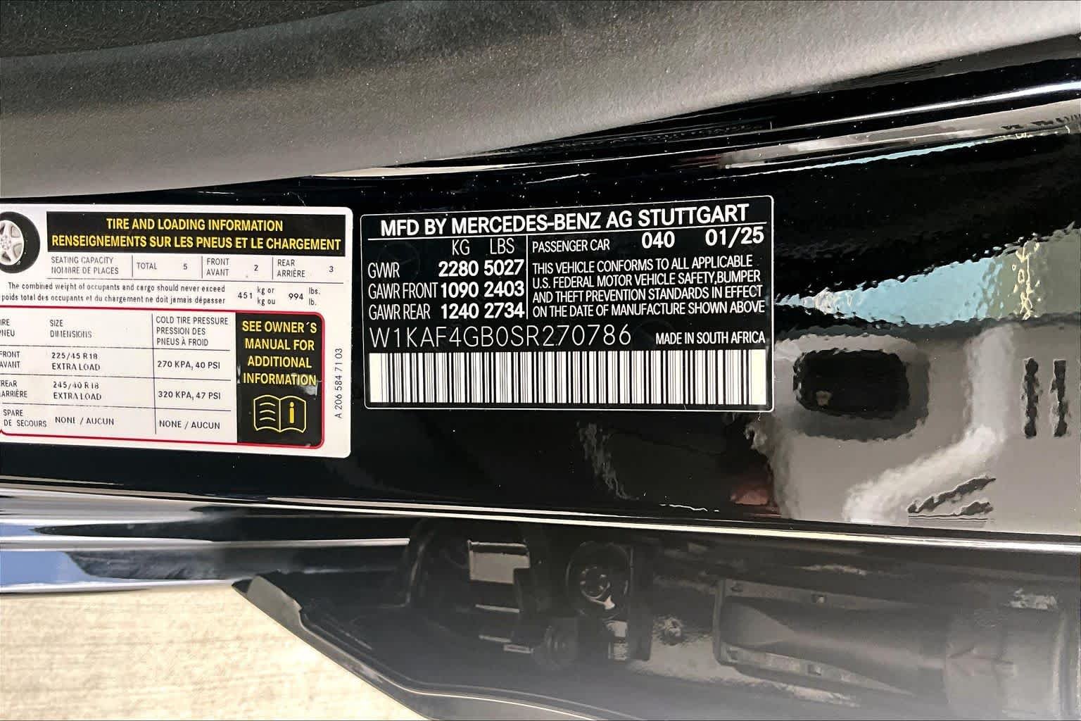 Used 2025 Black Mercedes-Benz C 300 image 29