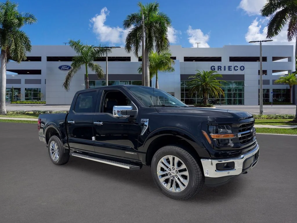 New 2026 Agate Black Metallic Ford XLT image 1