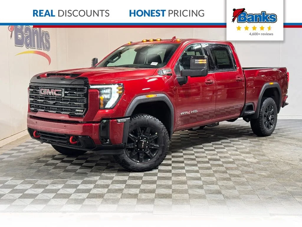 New 2026 Volcanic Red Tintcoat GMC AT4 image 1