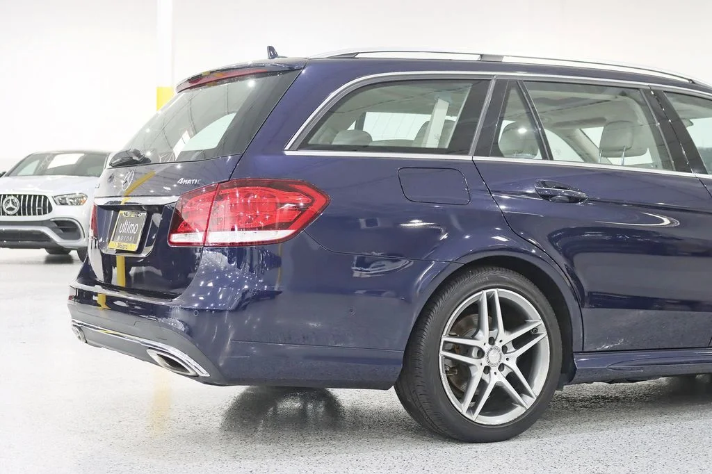 Used 2016 Blue Mercedes-Benz E 350 image 9