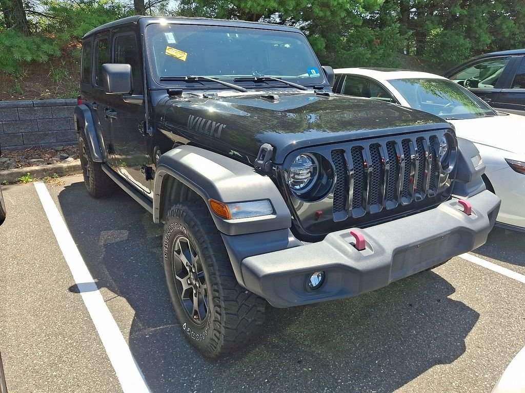 Used 2020 Black Clearcoat Jeep Unlimited Sport image 2