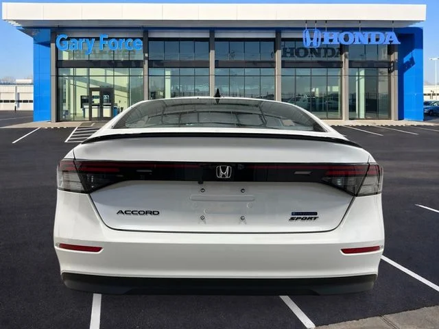 New 2026 Platinum White Pearl Honda Sport image 4