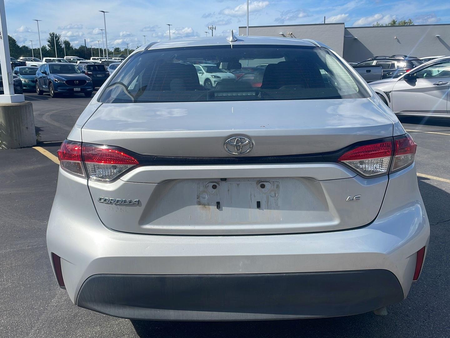 Used 2024 Classic Silver Metallic Toyota LE image 10