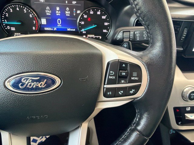 Certified Used 2021 Rapid Red Metallic Tinted Clearcoat Ford XLT image 30