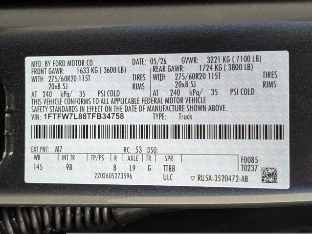 New 2026 Carbonized Gray Metallic Ford Platinum® image 65