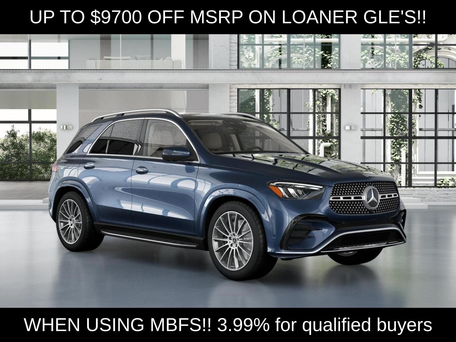 Certified Used 2026 Blue Mercedes-Benz GLE 450 image 13