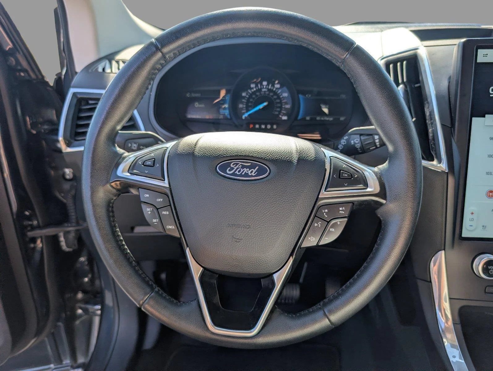 Used 2024 Stone Blue Ford Titanium image 28