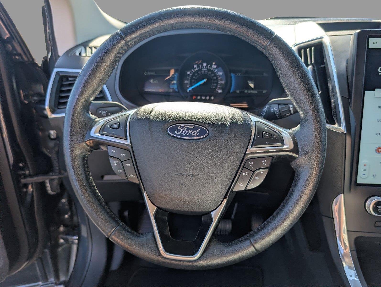 Used 2024 Stone Blue Ford Titanium image 28