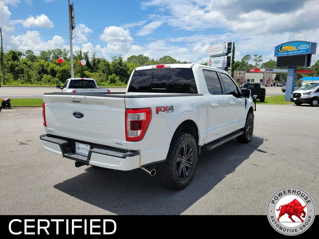 Used 2022 White Ford Lariat image 5