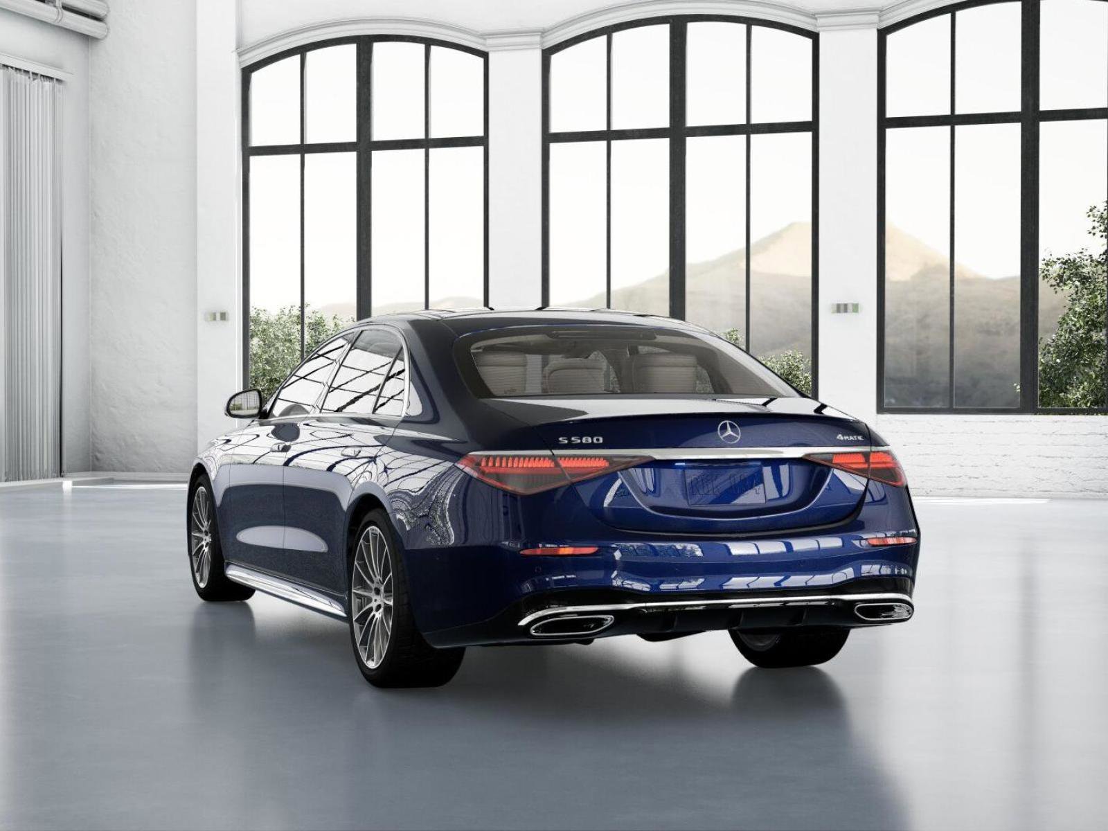 New 2026 MANUFAKTUR Mystic Blue Metallic Mercedes-Benz S 580 image 27
