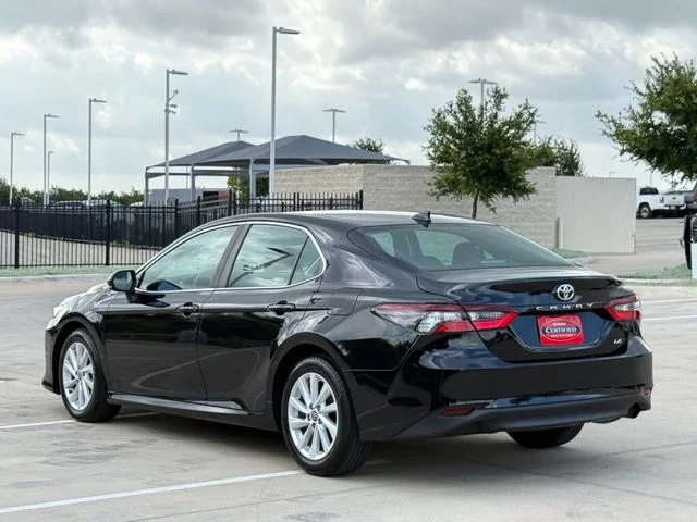 Certified Used 2024 Black Toyota LE image 4