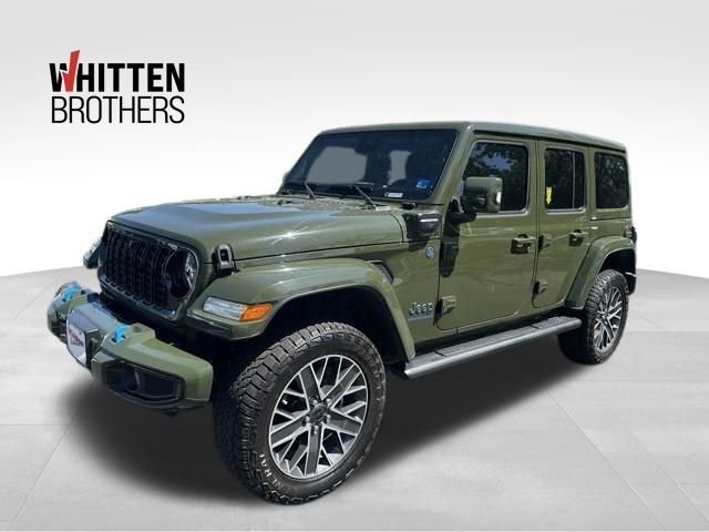 Used 2024 Green Jeep High Altitude 4xe image 1