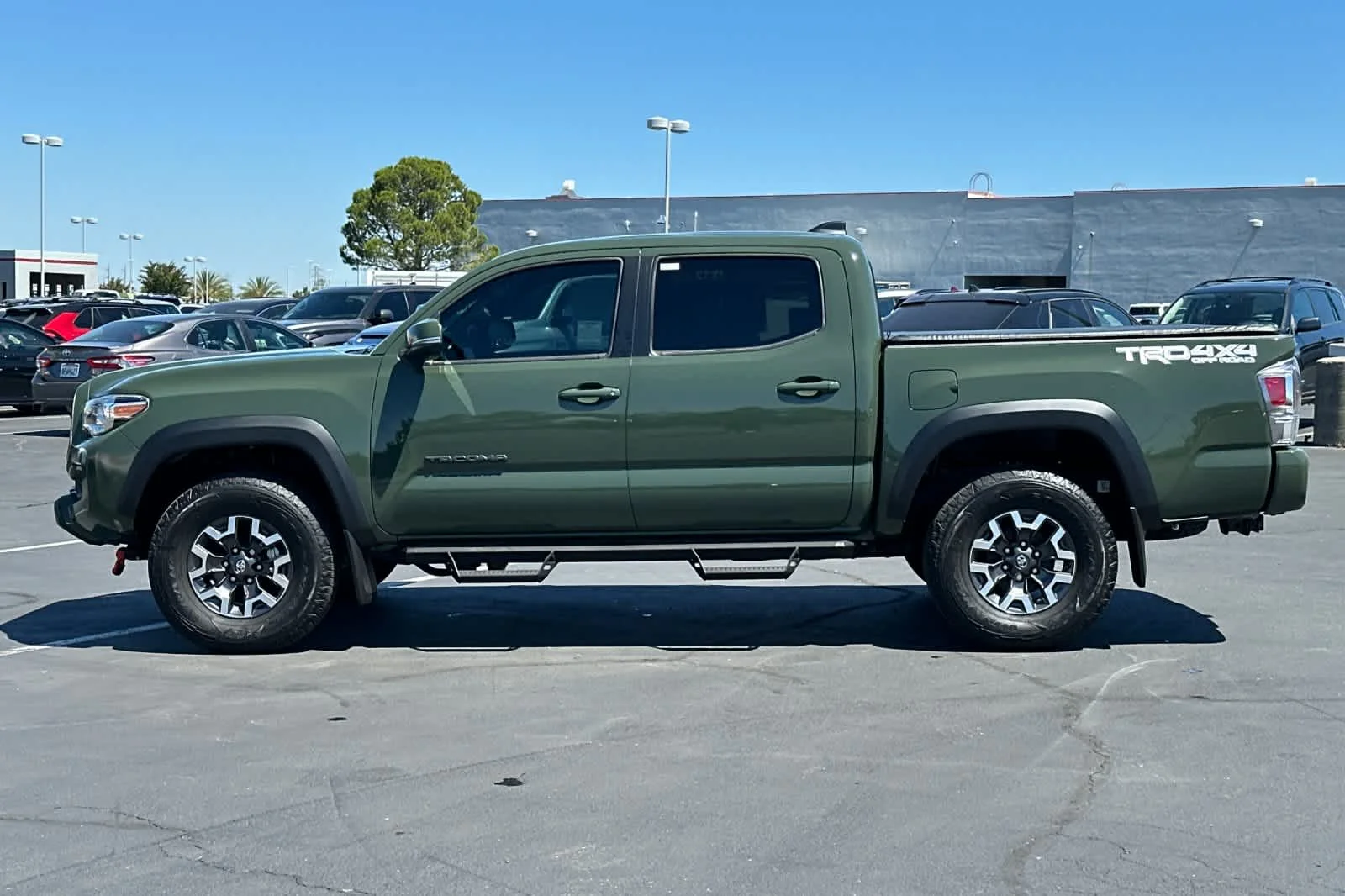Used 2021 Army Green Toyota TRD Off Road image 9