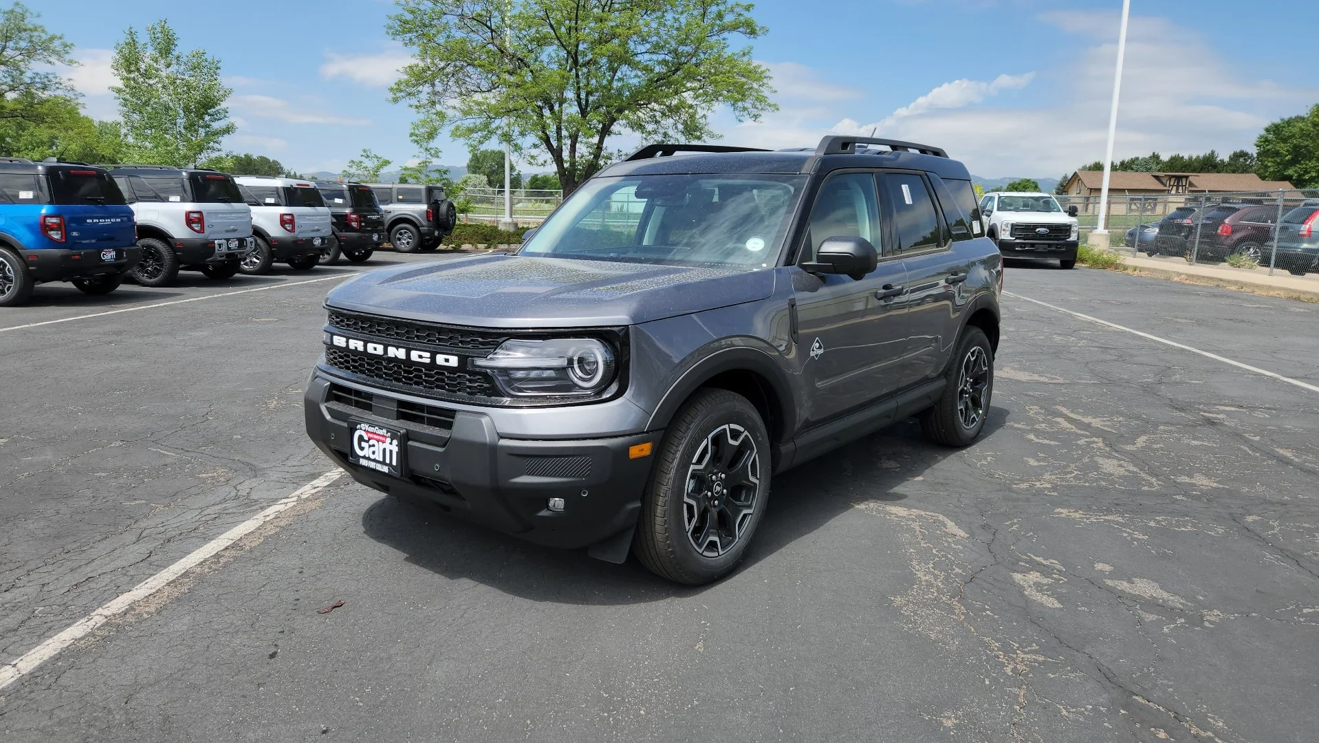 New 2026 Carbonized Gray Metallic Ford Outer Banks image 2