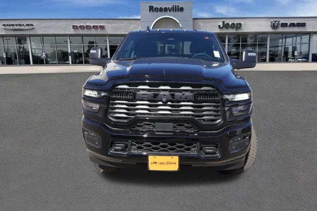 New 2027 Diamond Black Crystal Pearl-Coat Exterior Paint RAM Big Horn image 8
