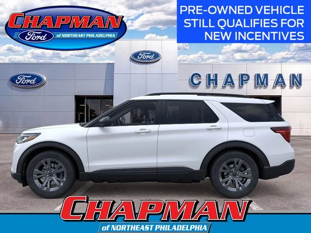 New 2026 Star White Metallic Tri-Coat Ford Active image 3