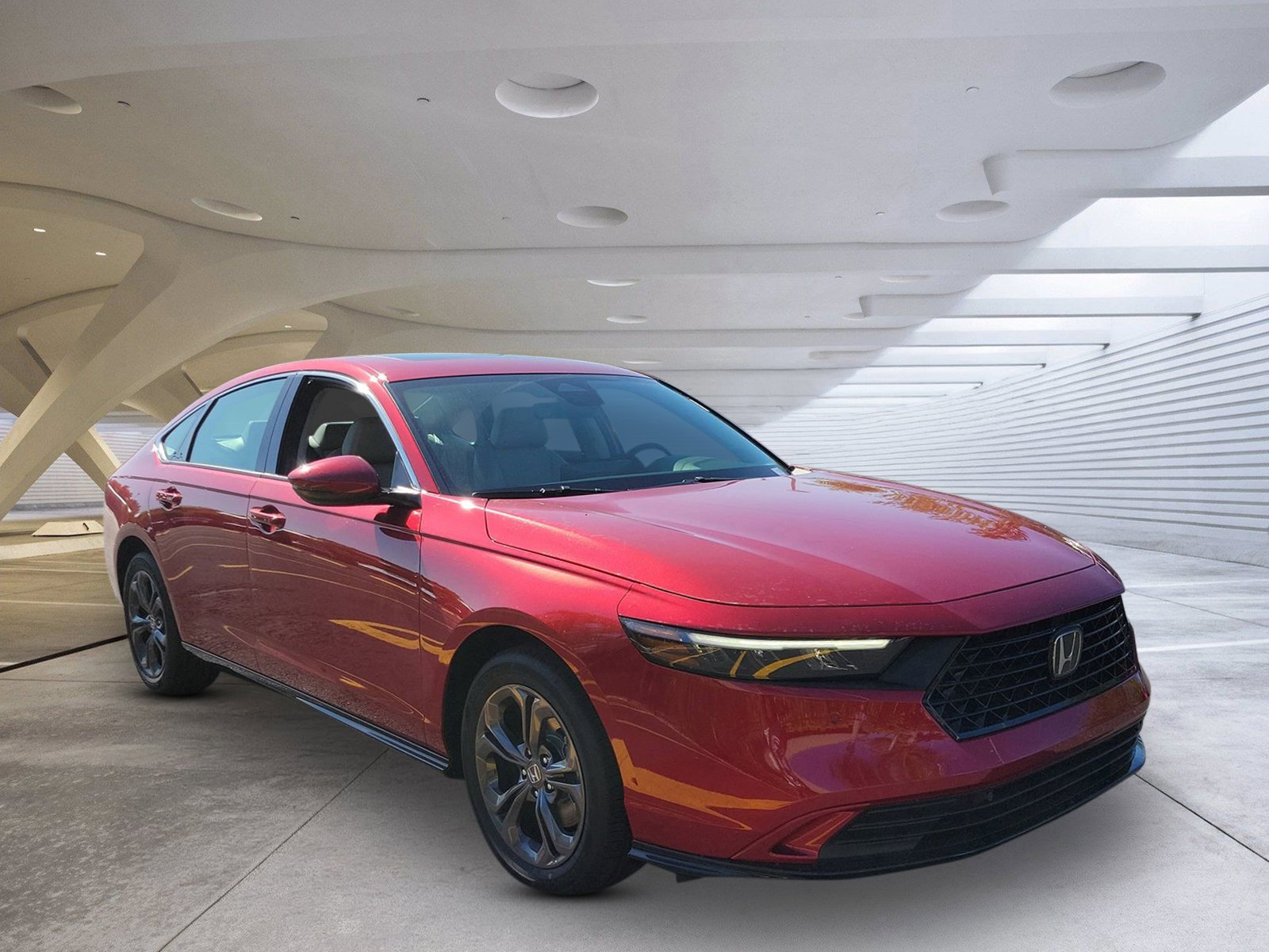 New 2026 Radiant Red Metallic Honda EX-L image 1