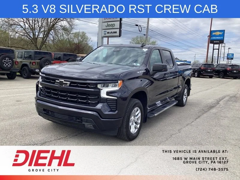 Used 2024 Black Chevrolet RST image 3